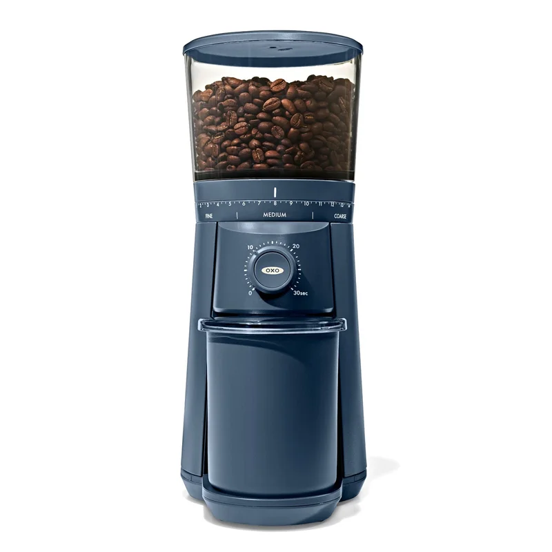 Image of Conical Burr Coffee Grinder - Storm Blue