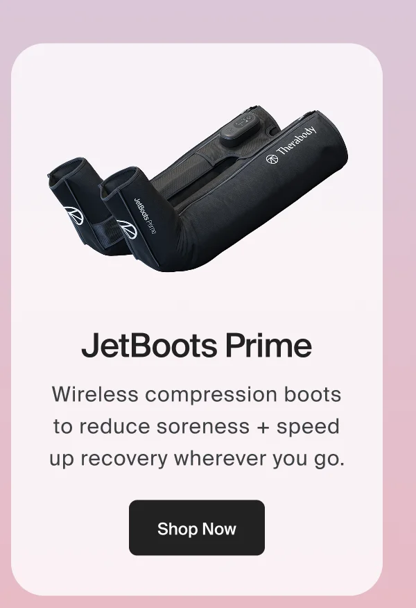 JetBoots Prime | Wireless compression boots to reduce soreness + speed up recovery wherever you go. | Shop Now