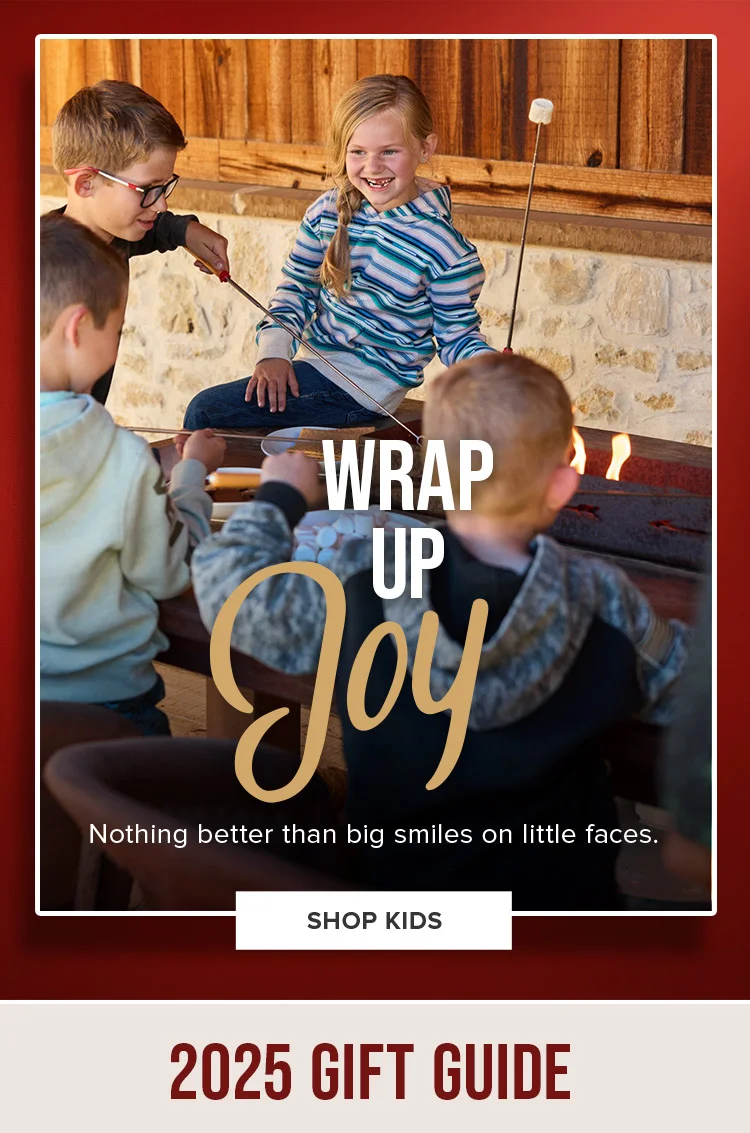 WRAP UP JOY. Nothing better than big smiles on little faces. | SHOP KIDS
