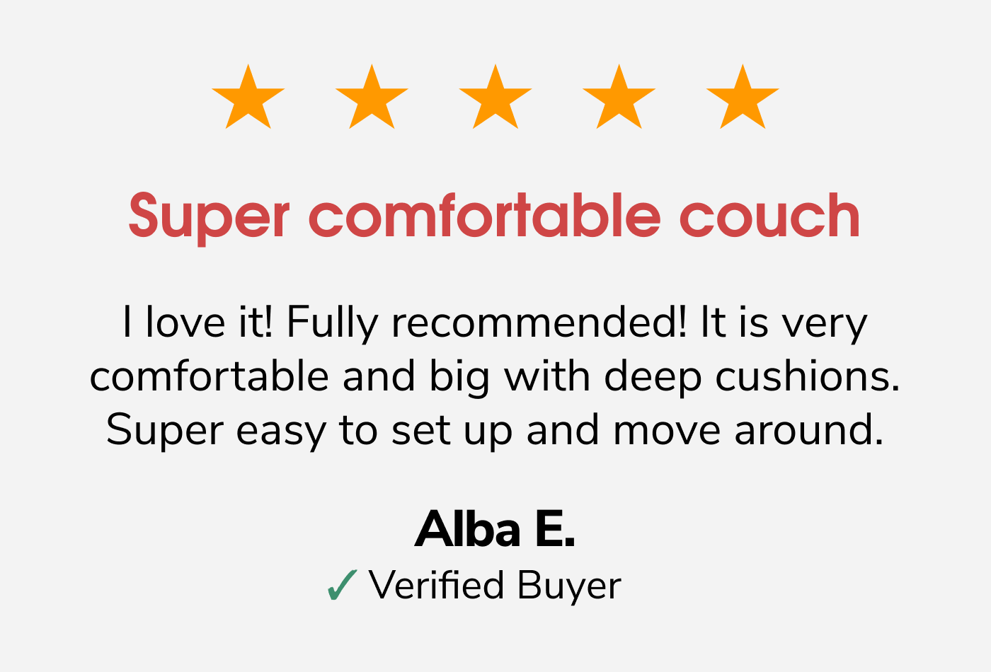 Alba's Review