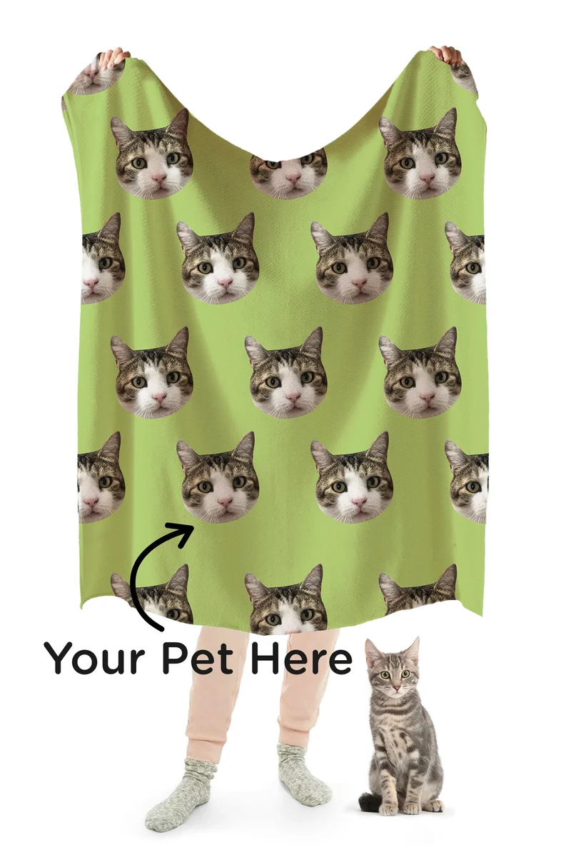 Image of Print Your Cat Blanket