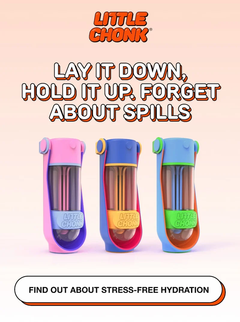LAY IT DOWN, HOLD IT UP. FORGET ABOUT SPILLS