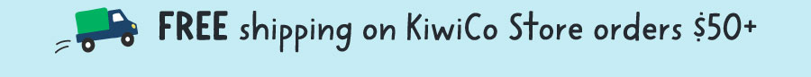 FREE shipping on KiwiCo Sfore orders $50+