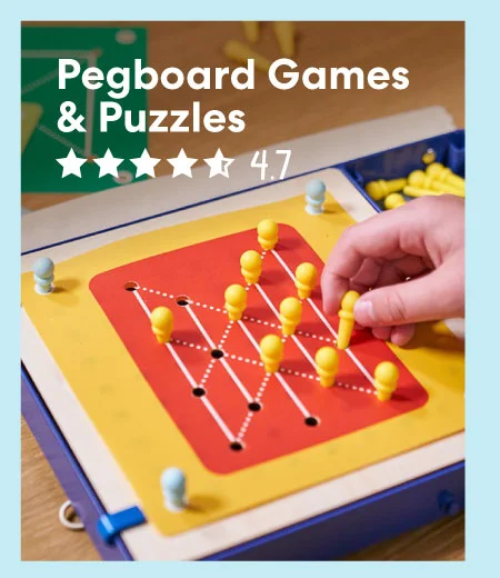 Pegboard Games & Puzzles