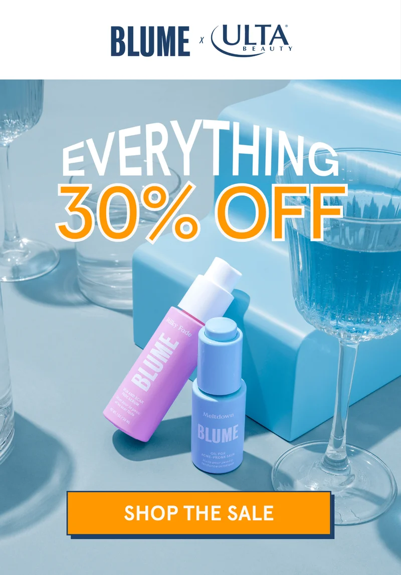 BLUME x ULTA: Everything 30% Off [SHOP THE SALE]