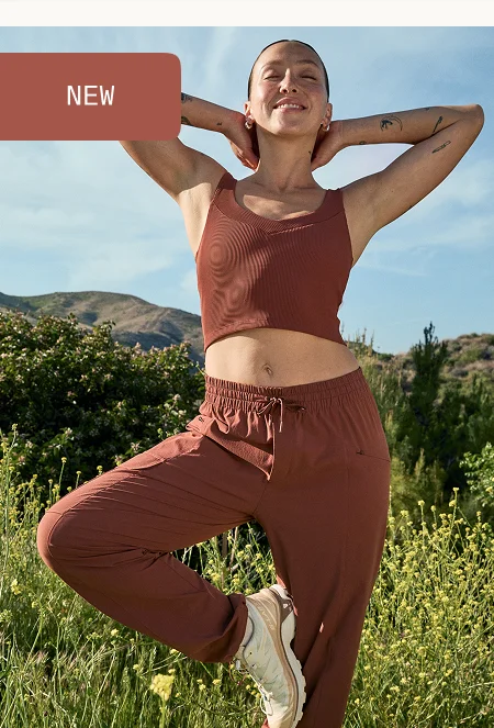 Peak Pant in Opulent Auburn