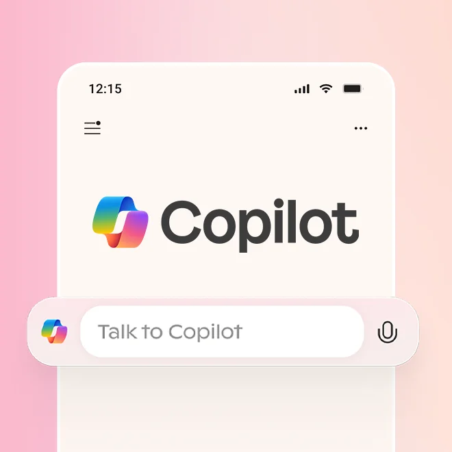 Download the Copilot mobile app.