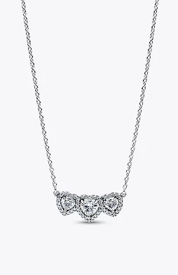 Halo Heart Trilogy Collier Necklace
