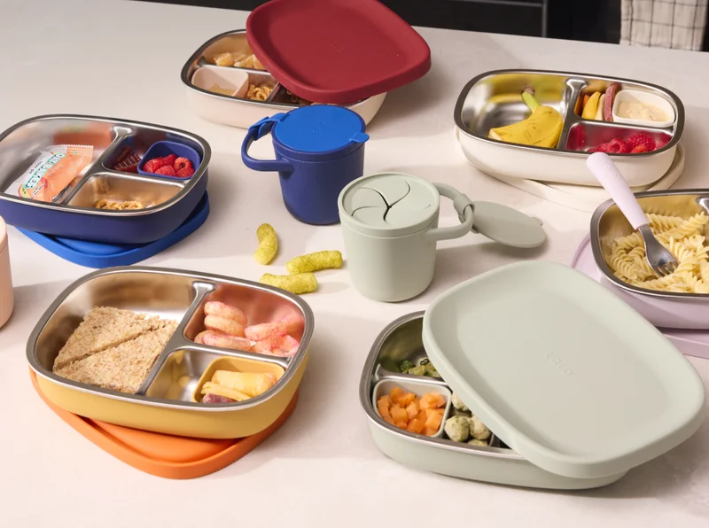 Packed with love. These thoughtfully designed mealtime essentials make it easy to bring your little one’s favorite foods on-the-go. Shop Now