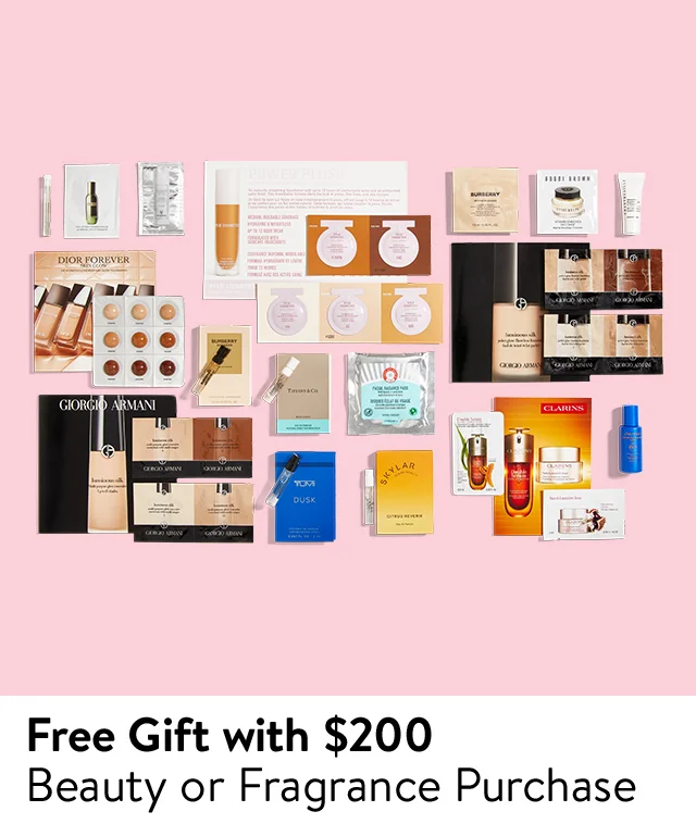 Multi-brand gift with purchase.