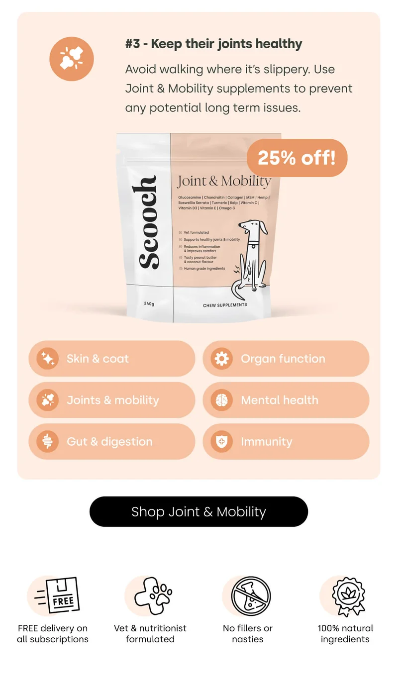 #3 - Keep their joints healthy - Shop Joint & Mobility