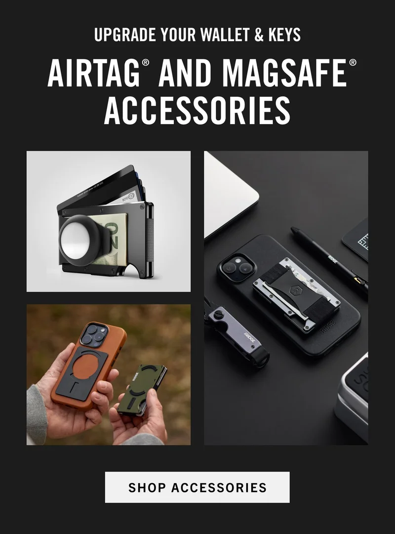 Upgrade your wallet & keys | Airtag and Magsafe Accessories