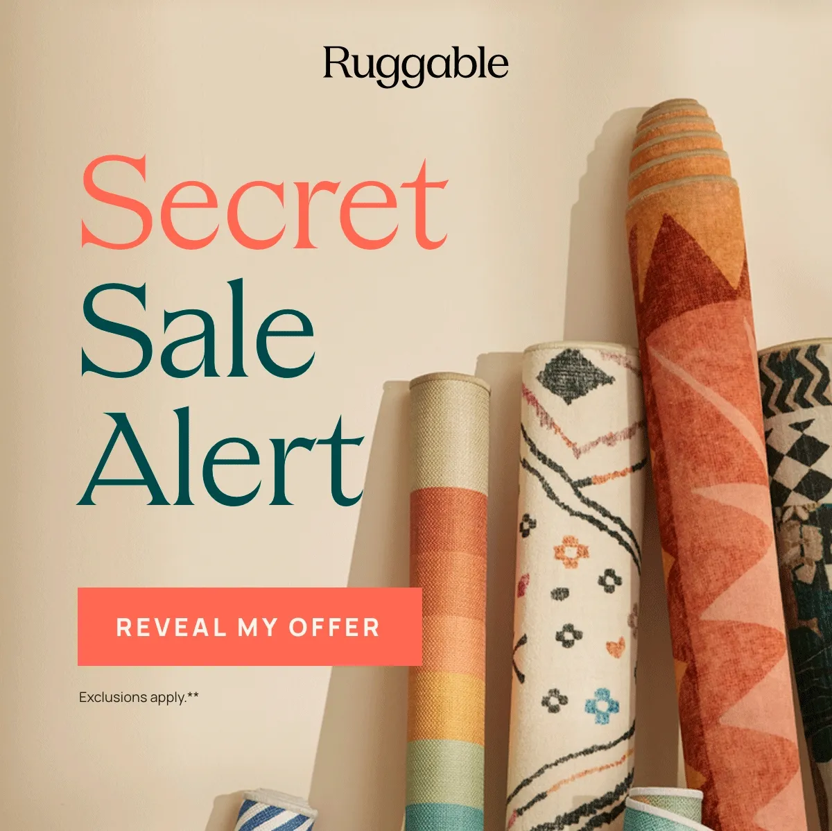 Secret Sale Alert