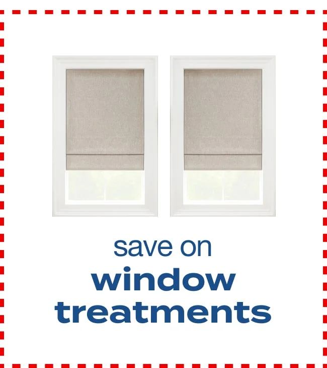 Save on Window Treatments
