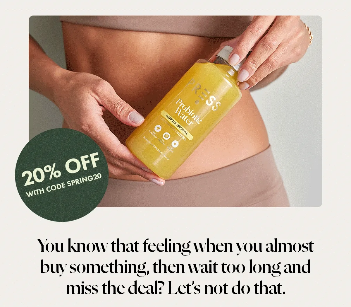 You know that feeling when you almost buy something, then wait too long and miss the deal? Let’s not do that.
