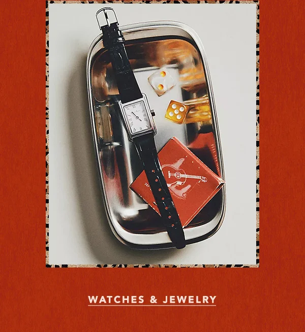 watches and jewelry