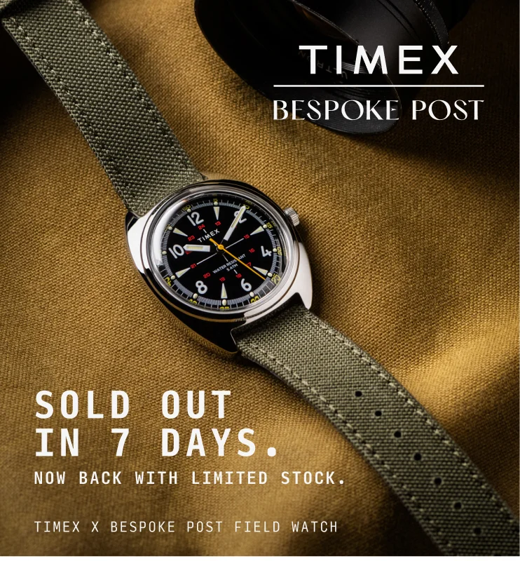 Timex x Bespoke Post Field Watch