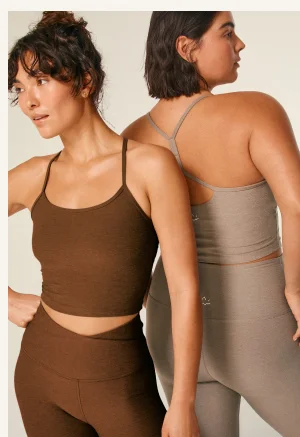 Spacedye Slim Racerback Cropped Tank