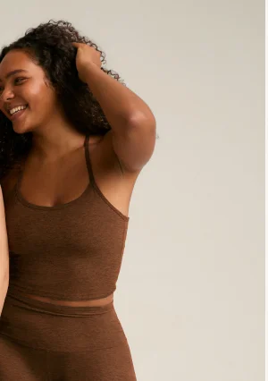 Spacedye Slim Racerback Cropped Tank