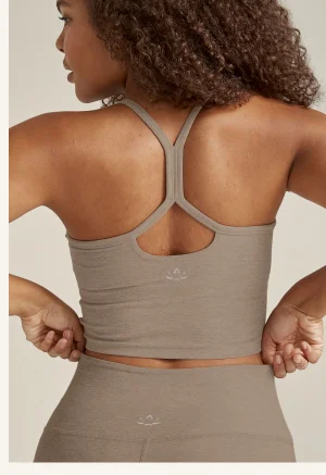 Spacedye Slim Racerback Cropped Tank