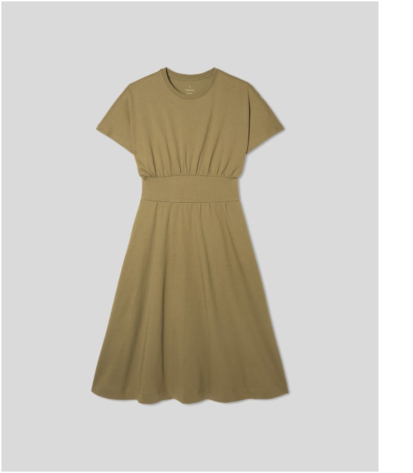 [image]The Organic Cotton Waisted Dress
