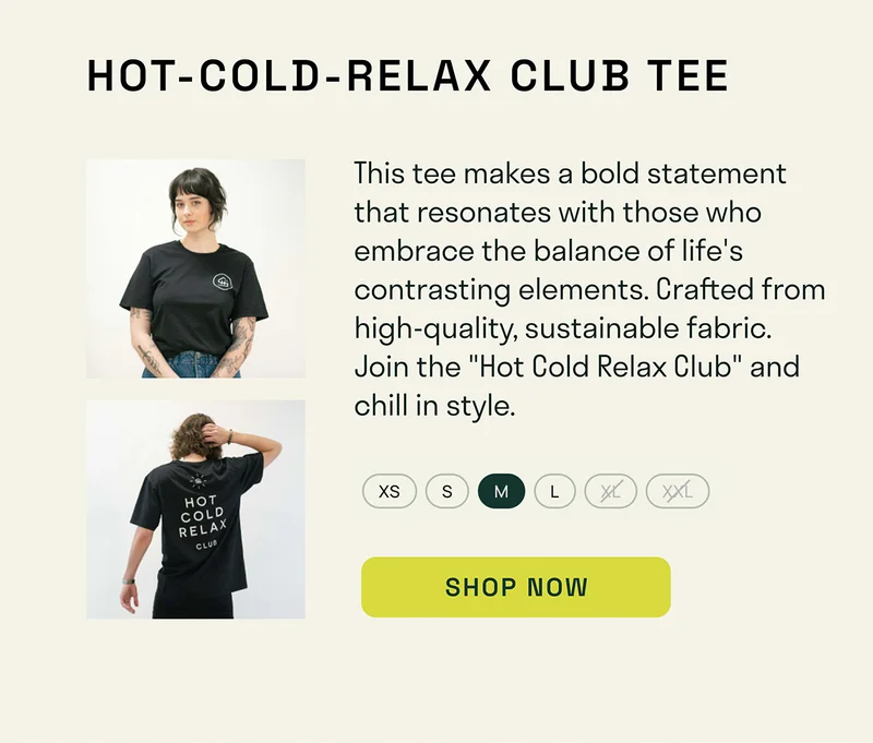 Hot-Cold-Relax Club Tee