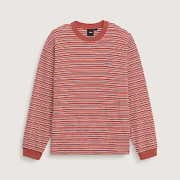 Wesley Stripe Long Sleeve Knit Shirt