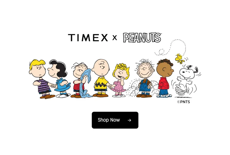 TIMEX X PEANUTS | Shop Now