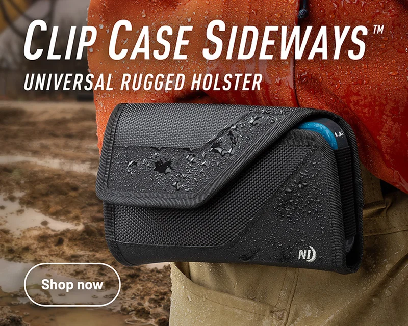 Clip Case Sideways™ Universal Rugged Holsters