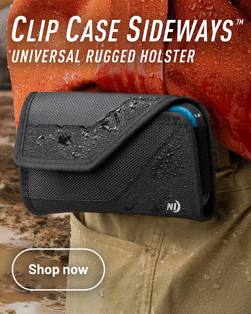 Clip Case Sideways™ Universal Rugged Holsters
