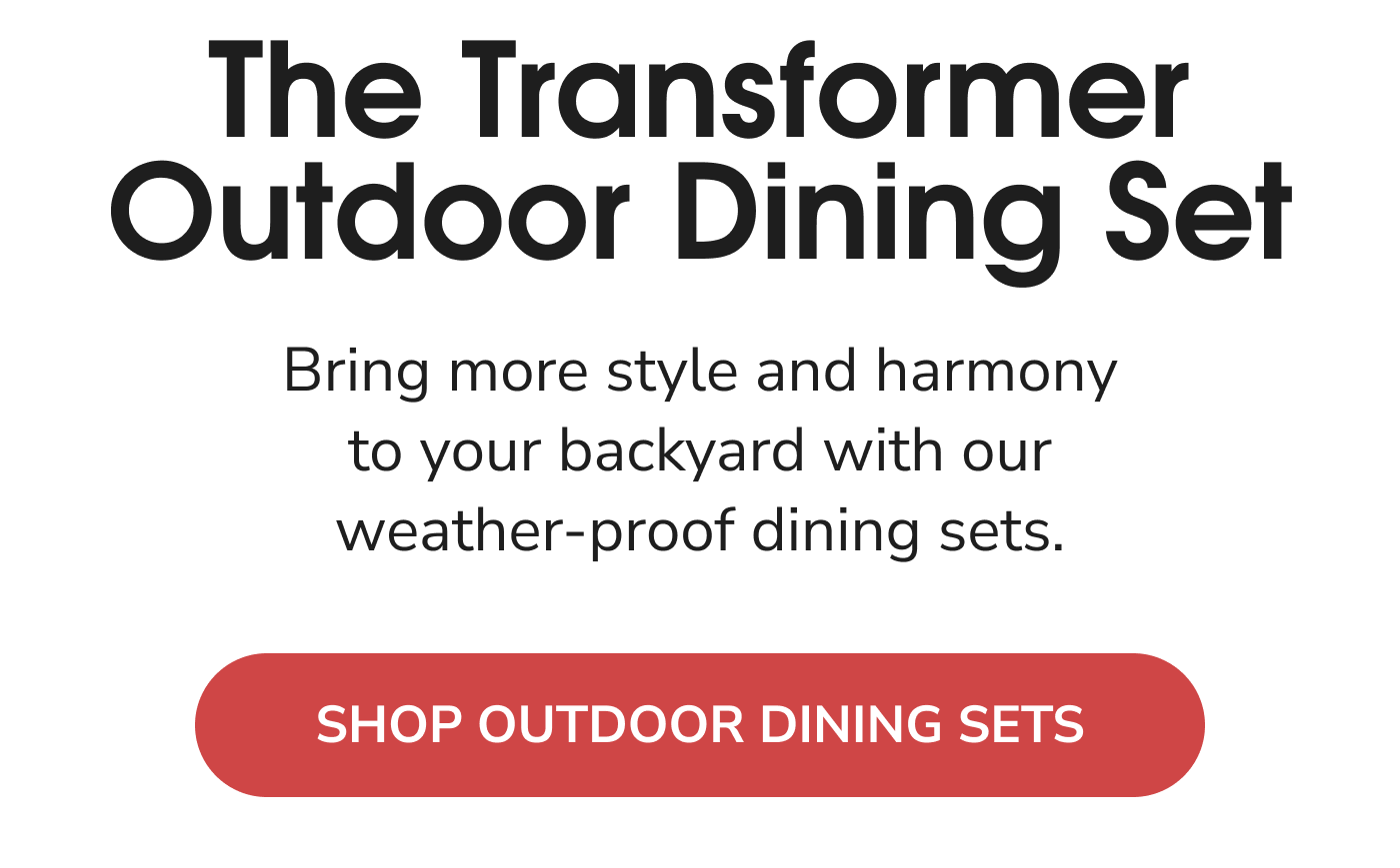 Shop Outdoor Dining Sets