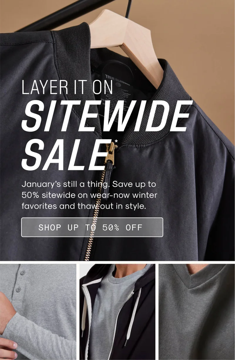 sitewide sale