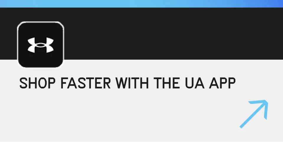 Shop Faster with the UA App