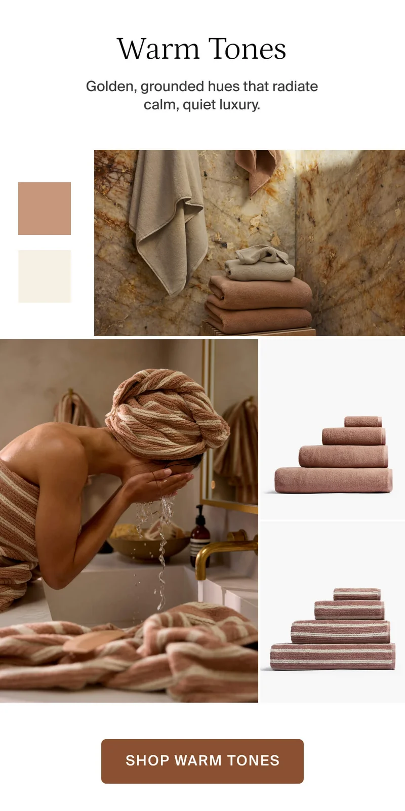 Shop warm tones