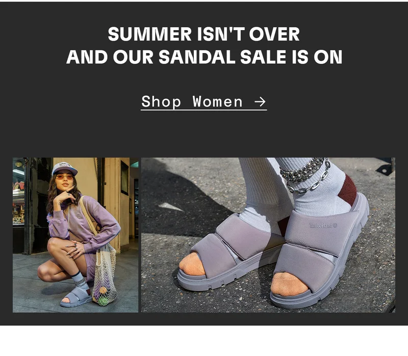 Summer isn't over and our sandal sale is on. Shop Women