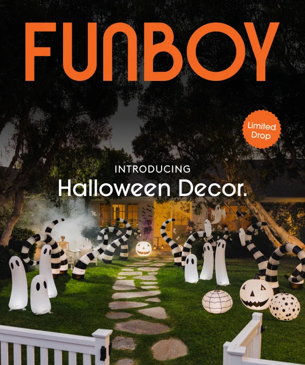 FUNBOY | Introducing Halloween Decor.