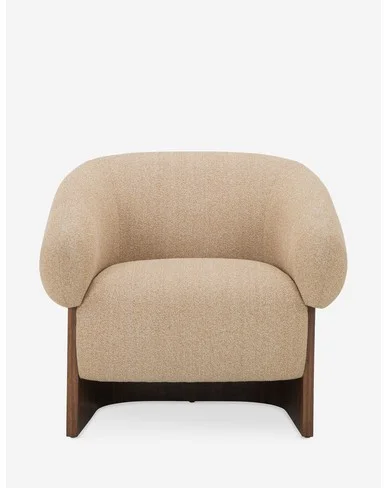 Nasreen Accent Chair-Beige