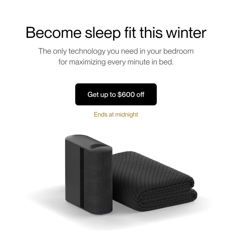 Become sleep fit this winter | The only technology you need in your bedroom for maximizing every minute in bed.