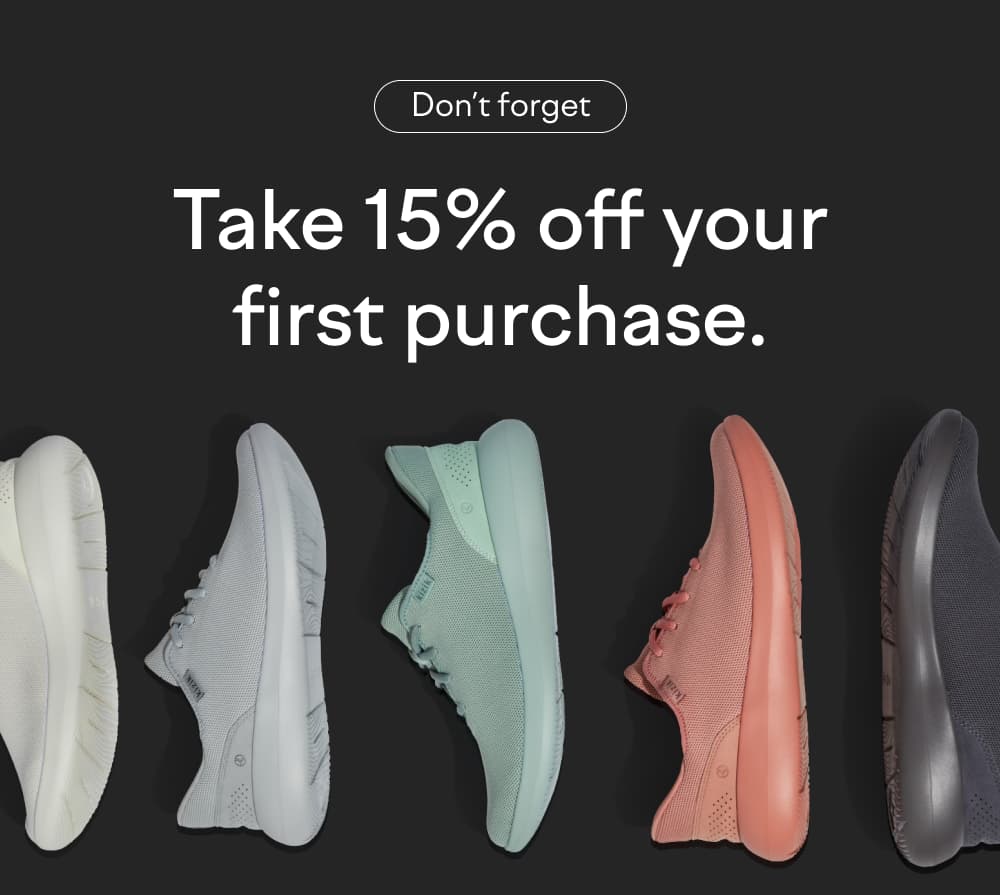 Don't forget - take 15% off your first purchase