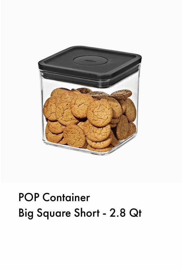 POP Container - Big Square Short 2.8 Qt.