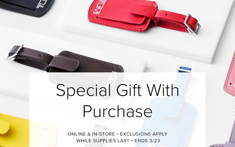 Special Gift With Purchase: Online & In-Store - Exclusions Apply
