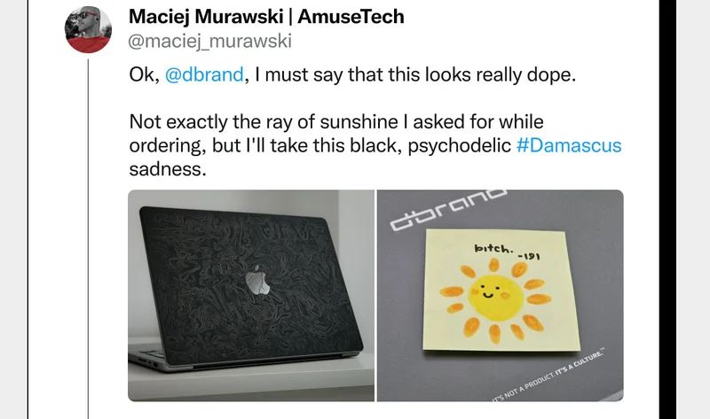 Ok, dbrand, I must say that this looks really dope.
