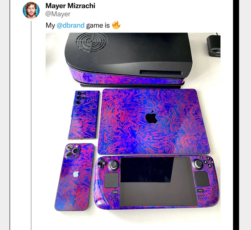 My dbrand game is fire.