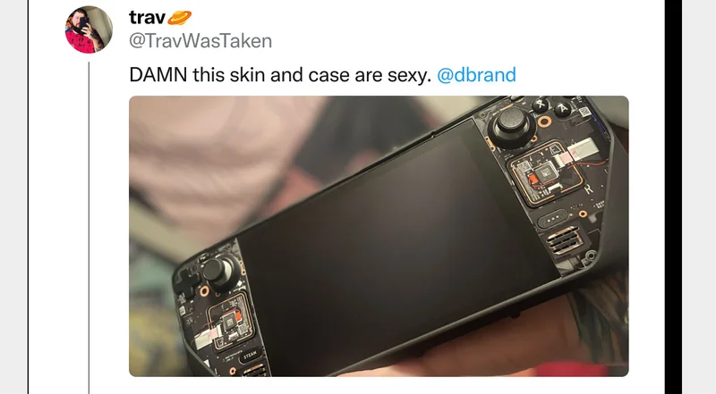 DAMN this skin and case are sexy, dbrand.
