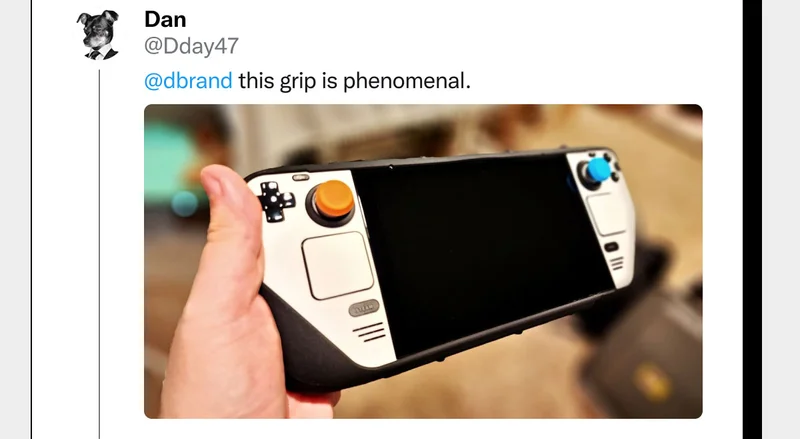dbrand, this grip is phenomenal.