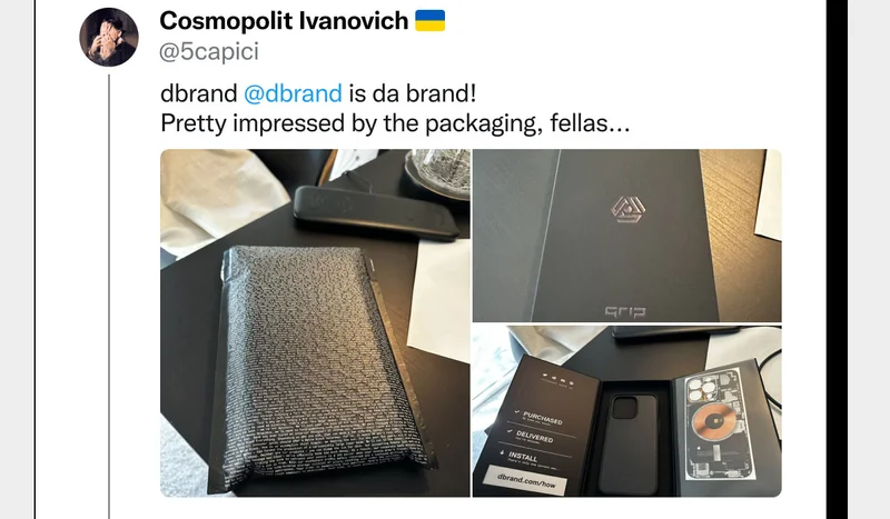 dbrand is da brand! Pretty impressed by the packaging, fellas.