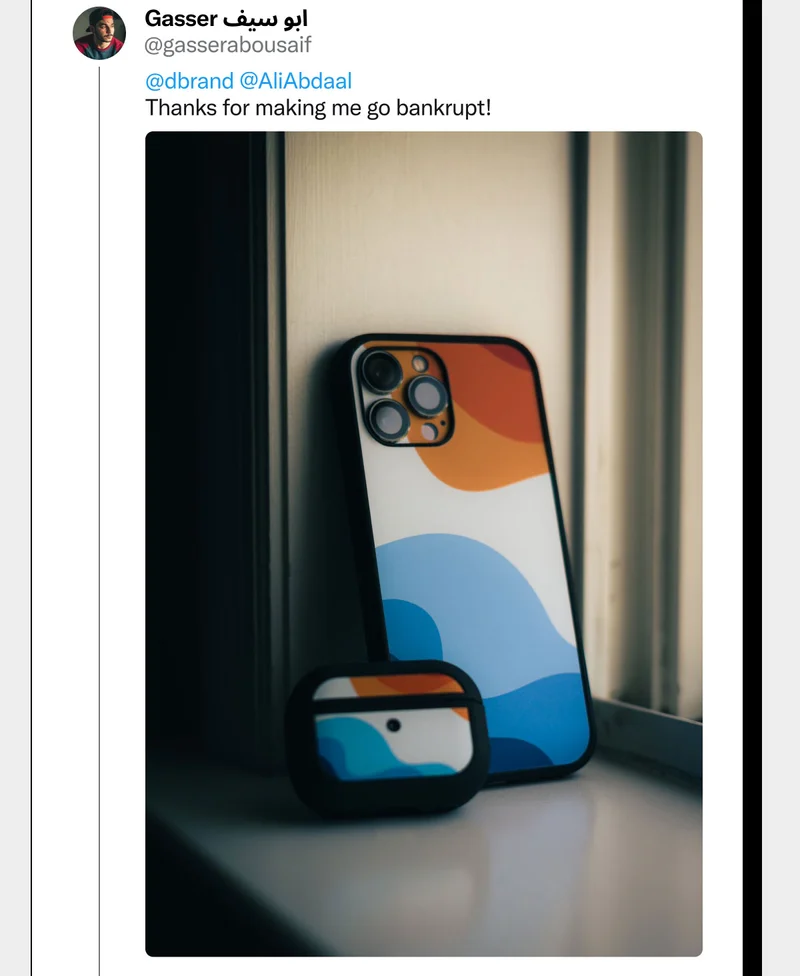 Thanks for making me go bankrupt, dbrand!