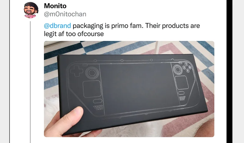 dbrand packaging is primo fam. Their products are legit af too, of course.