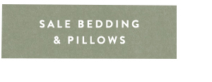 sale bedding & pillows