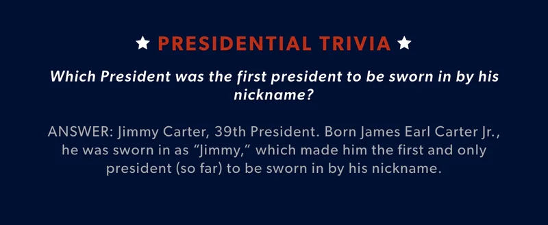Bonus Presidential Trivia